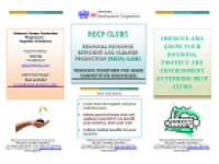 RECP CLUBS Flyer [en]