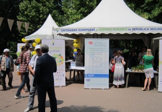 15-21 iunie 2015 - Prezentarea realizarilor NCPP Moldova in cadrul Saptamanii Europene a Energiei Durabile